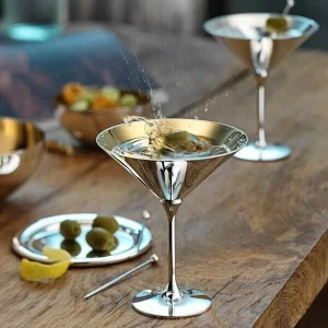 Robbe & Berking Cocktailschale Dante 90 G Versilbert 6